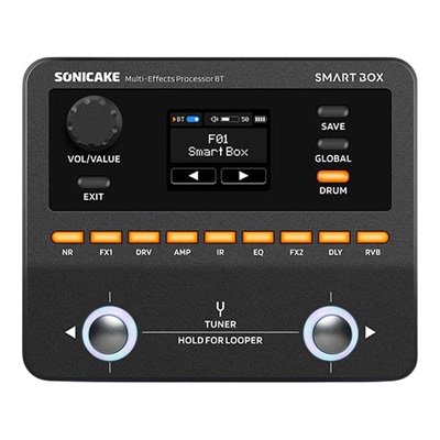 sonicake口袋效果器二代Smart Box鼓机循环内录电吉他贝斯综合