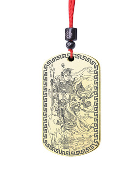二郎神杨戬挂件定制吊坠项链