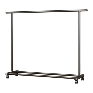 晾衣架落地家用简易单杆阳台卧室挂衣服室内宿舍移动晒凉被子架子