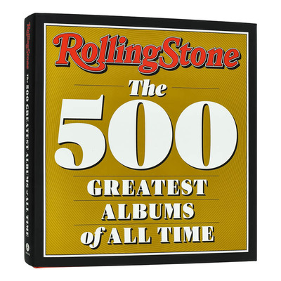 【现货】滚石乐队:500张伟大专辑 Rolling Stone:The 500 Greatest Albums of All Time 英文原版摄影集艺术画册书籍原创专辑封面
