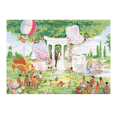 肯研拼图1000片送新人礼物