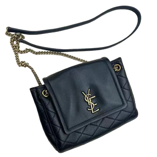 韩风黑色nolita小方包纳帕羊皮时尚双肩链条包休闲手机袋女包