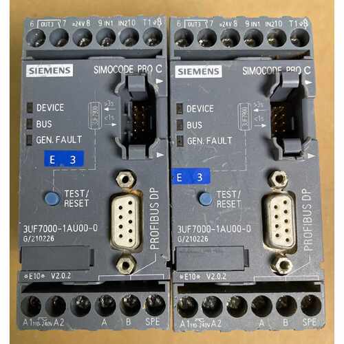 询价3uf7000-1au00-0电机马达保护模块。正常使