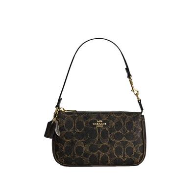 COACH/蔻驰官方 奥莱款Nolita 19女士单肩手提包麻将包CDW32