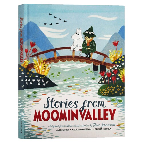 精装 Stories from Moominvalley 英文原版绘本 姆明谷三个经典故事集 姆明一家 英文版进口原版儿童英语故事书 Tove Jansson