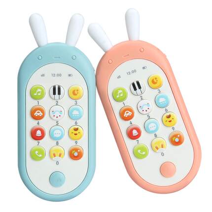 贝恩施儿童手机玩具可啃咬宝宝益