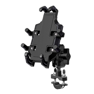 摩托车手机导航支架机车户外摩旅减震电动踏板自行车手机架防摔震