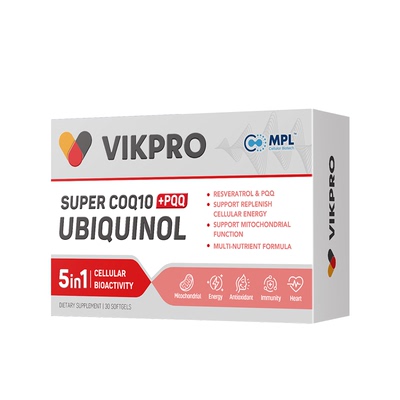 VIKpro双专利pqq还原型辅酶q10