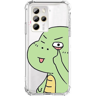 适用于HTC U23 PRO手机壳包边防摔硅胶四角透明软壳保护套卡通U23来图新款定制