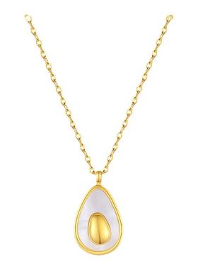 遇·图YUTU水滴贝母项链