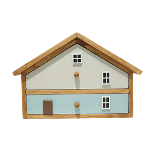 YBOX收纳盒抽屉式简约日式手工双层桌面墙面杂物置物架立体收纳架