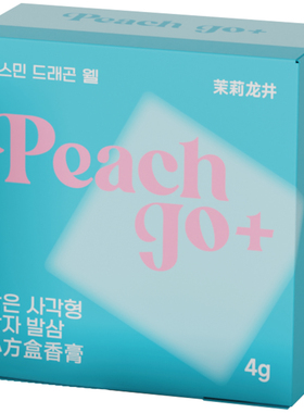 PEACH JO桃作韩式香体膏茉莉龙井固体香水女士持久留香小方盒香膏