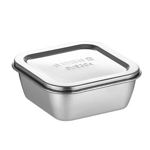 食品食物留样专用盒304不锈钢幼儿园留样盒厨房留样检测盒子带盖