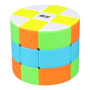 奇艺异形魔方三阶圆柱风火轮镜面枫叶齿轮斜转233移棱223益智玩具