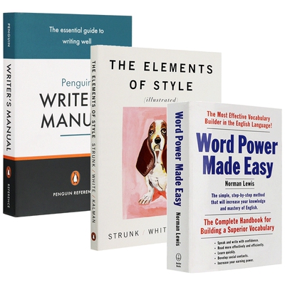 WordPower Made Easy单词的力量英文原版On Writing Well英文写作指南 Verbal Advantage言语优势英语词汇写作学习书onwritingwell