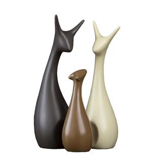 家居摆件玄关客厅电视酒柜工艺装饰品轻奢现代简约北欧鹿创意摆设