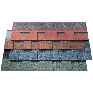 双层加厚沥青瓦自粘型屋面瓦别墅屋顶翻新瓦片阳光房玻纤胎油毡瓦