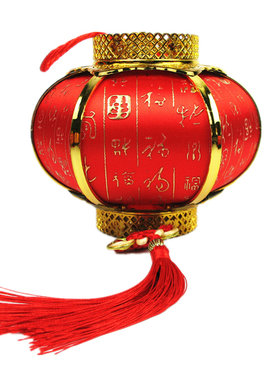 中秋节新年元宵手提发光古风灯笼