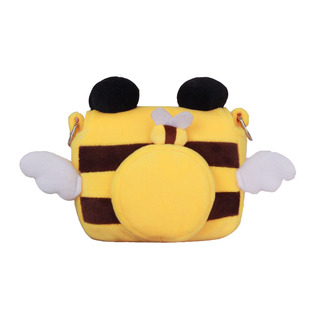 可爱数码相机包g7x3卡片机包保护套索尼 zv1相机包卡通斜跨蜜蜂包