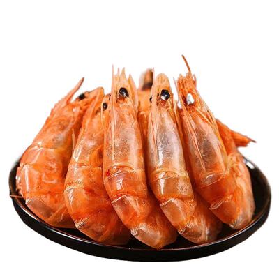 大号虾干开袋即食脆虾解馋零食特大号碳烤虾干货休闲食品海鲜小吃