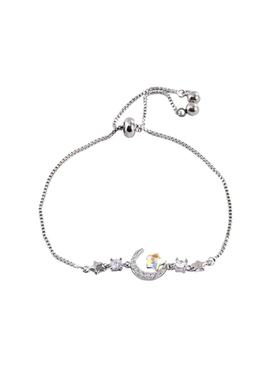 精致微镶星月手链女氛围感满满