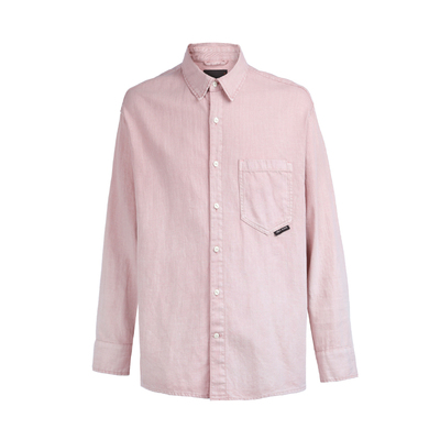 ABLEJEANS女士宽松粉色衬衫