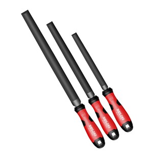 德力西锉刀打磨工具圆平戳刀半圆搓刀打磨金属高硬度钢锉三角挫刀