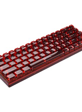 名龙堂K680/2代机械键键盘透明色