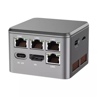 魔方N5105盒子BOX小主机电脑I226四网口2.5G软路由M.2 N6005倍控