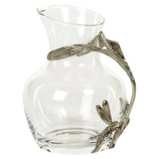 现纽约下城公园进口芦苇上的蜻蜓诗意玻璃克拉夫瓶小酒瓶花瓶水壶