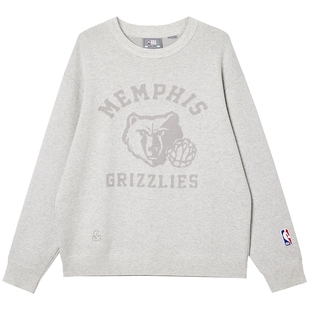 杰克琼斯男装秋冬毛衣针织衫2025年新款NBA联名字母宽松长袖上衣