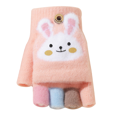 童巴妮保暖手套可爱小兔