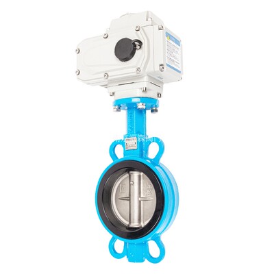 电动对夹蝶阀球墨排污灌溉排水