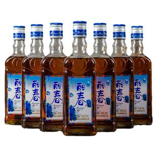 塔牌丽春五年特型黄酒绍兴老酒375ml6瓶装立春5年小瓶装泡阿胶