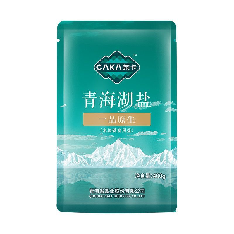 茶卡东来同款一品原生未加碘食盐