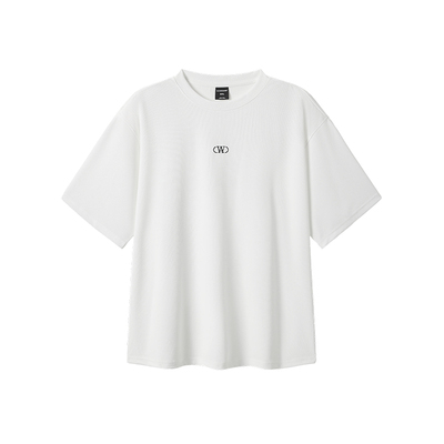 韦恩泽维尔短袖休闲大码绣花T恤