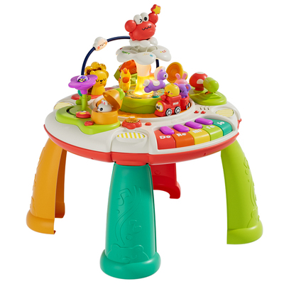 婴幼儿早教玩具益智积木游戏桌