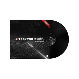 NI Traktor DVS Vinyl mk2 时间码黑胶唱片唱机用 单张