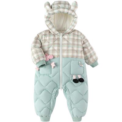 【小猪佩奇IP】巴拉巴拉婴儿羽绒服连体衣男童外出服秋冬款童装厚