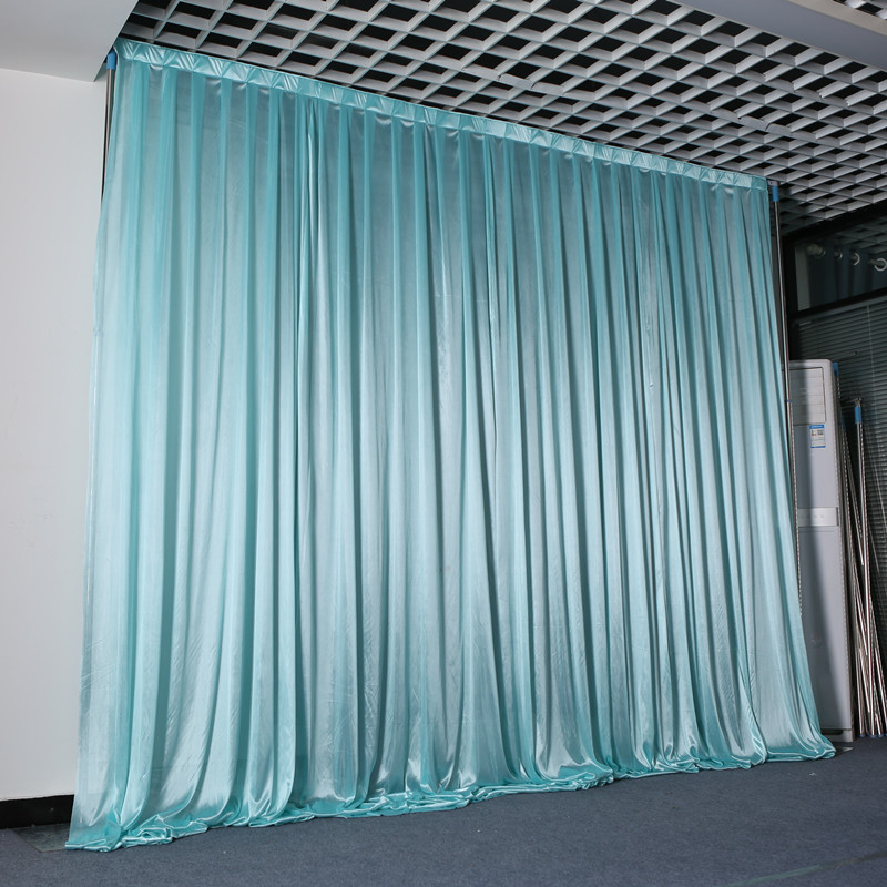 包邮新款婚庆道具背景纱幔舞台纱幔背景布置签到区纱幔舞台背景布