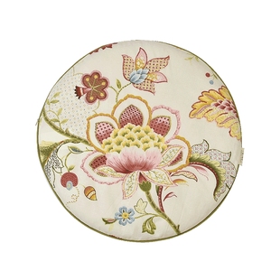 阳春小镇圆形椅垫家用加厚四季通用垫子坐椅垫女欧式餐桌凳子坐垫