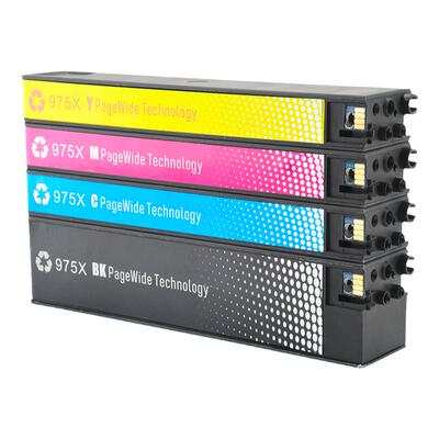 适用HP975A墨盒惠普PageWide Pro452dw 477dn 477dw 552dw 577dw 577z P55250dw P57750DW墨水975X黑彩色墨盒