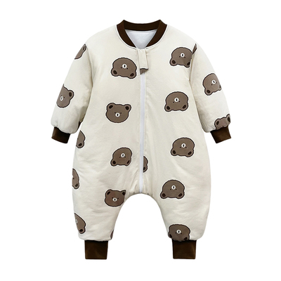 宝宝秋冬款分腿睡袋防踢被