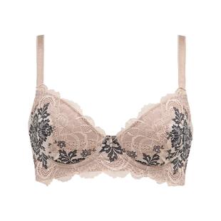 bradelis new york仙女花卉侧收副乳1阶段钢圈调整文胸罩上托圆盘