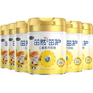 【三重防护力】飞鹤茁然茁护儿童成长配方奶粉4段3-6岁750g*6罐