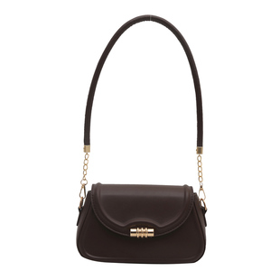 2025小众设计新款女包复古单肩斜挎小包高级感洋气法棍腋下小方包