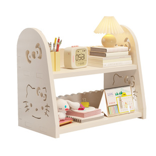 桌上书架桌面置物架办公桌收纳架宿舍书桌学习桌多层小层架分层架