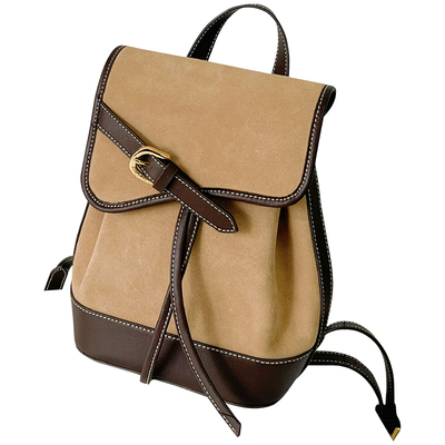 复古原创小众双肩包女士小背包