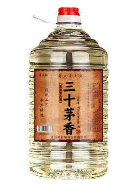 帝业福三十茅香5L桶装酱香型白酒