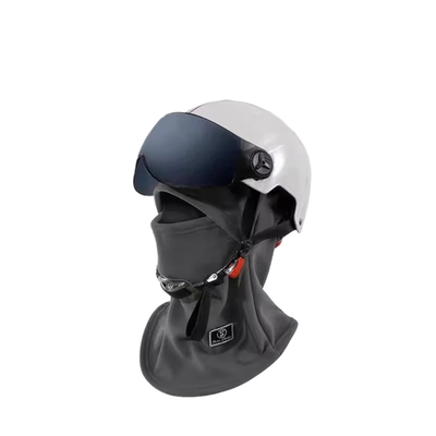 冬天骑车保暖帽子可戴头盔